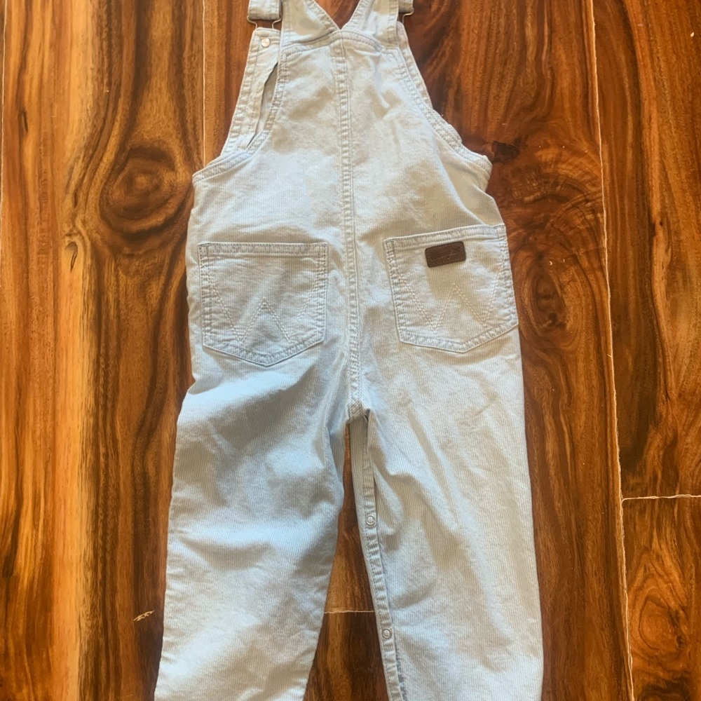 Wrangler Girl 3 Toddler Denim Overall Pants.        2367 - Picture 6 of 9